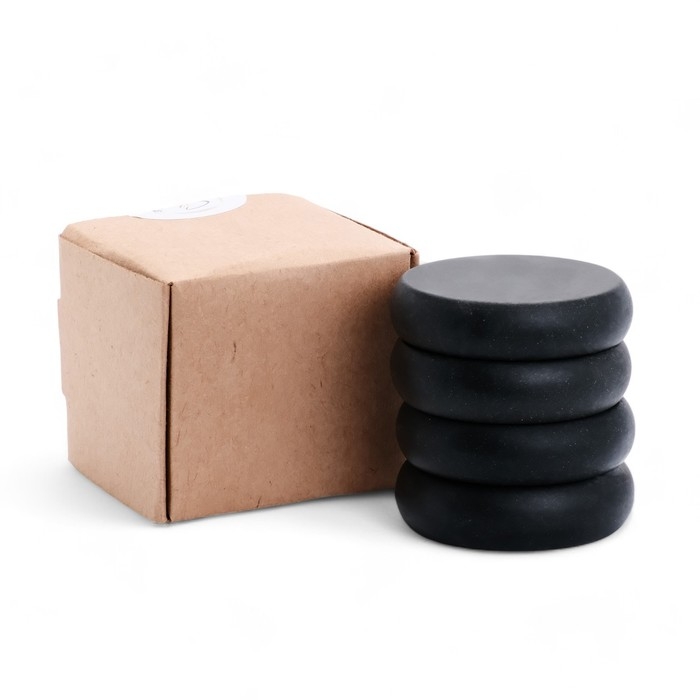 Набор массажных камней из базальта, 4 шт, 7 см Набор массажных камней из базальта, 4 шт, 7 см