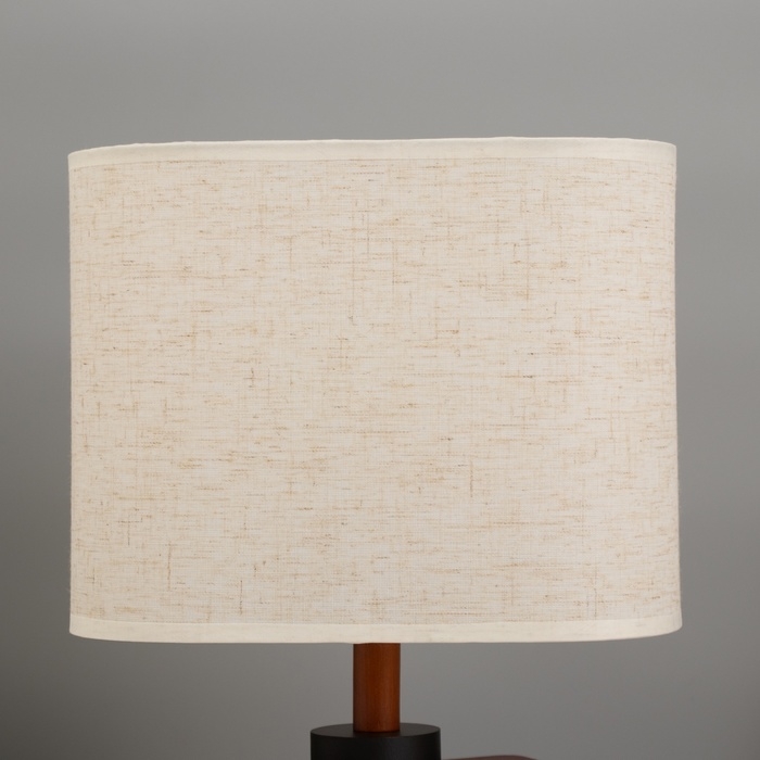 Лампа настольная Лампа настольная "Картер" 1х40Вт Е27 орех красный 12х25х33,5см