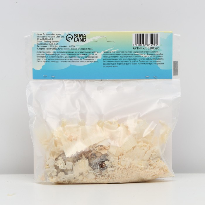 Калла Калла "Гарнет Глоу", р-р 10/12, 5 шт,