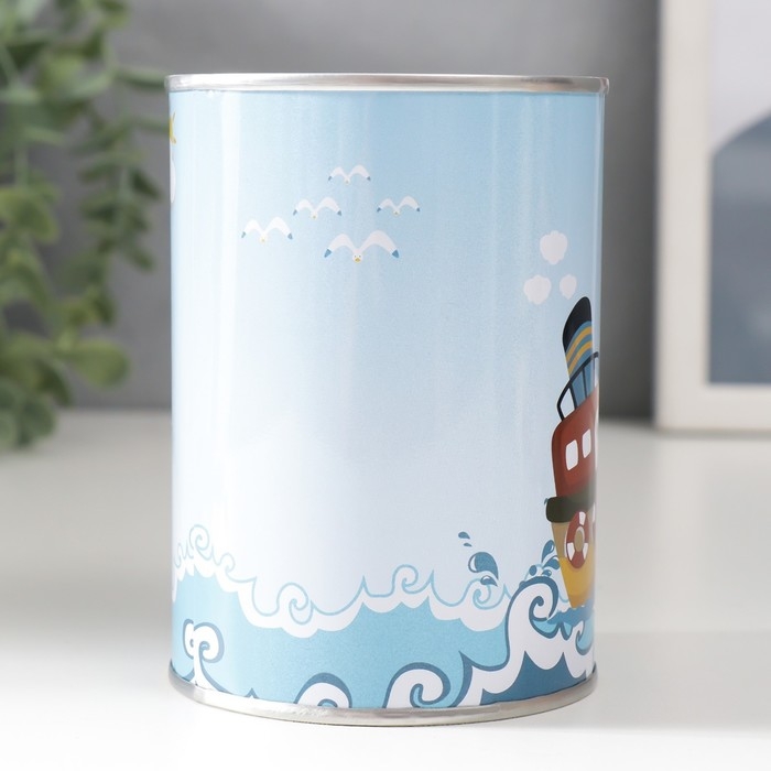 Копилка металл банка Копилка металл банка "Весёлые приключения" МИКС 7,5х7,5х10 см