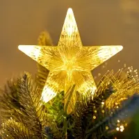 Ёлка фиброоптическая «Пушистая» 120 см, d нижнего яруса 70 см, 100 веток, 8 режимов