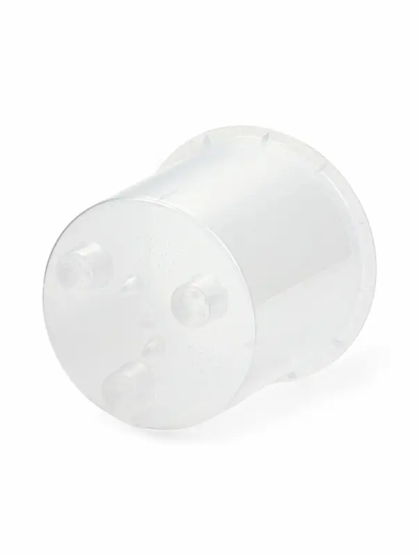 Кашпо со вставкой 2,3 л d15,7 см h15,2см  Кашпо со вставкой 2,3 л d15,7 см h15,2см "Desert" пластик прозрачный