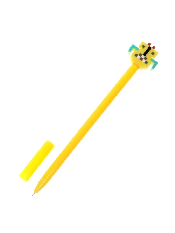 Ручка-прикол «Пиксели», гелевая, МИКС
