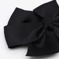 Бант для волос на заколке чёрный, Принцессы Бант для волос на заколке чёрный, Принцессы