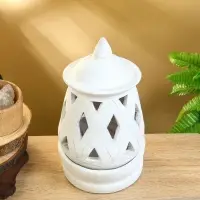 Подсвечник терракота &laquo;Фонарь&raquo;, 16&times;16&times;28 см