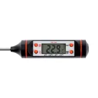 Термощуп кухонный Luazon, max 300 &deg;C, от батареек LR44, чёрный