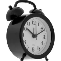 Часы - будильник настольные &laquo;Соломон&raquo;, дискретный ход, 9.8&times;12 см, от батареек АА