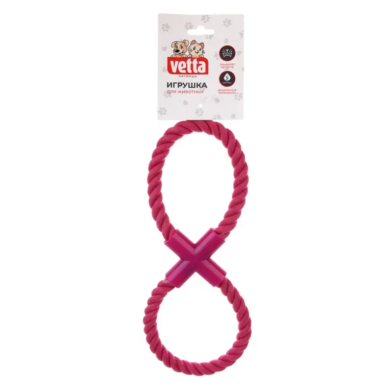 VETTA Игрушка для домашних животных, грейфер, хлопок, 27х1,5 см