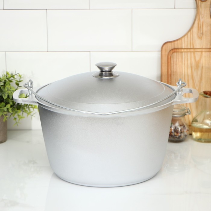 Котел походный, 8 л, алюминиевая крышка Котел походный, 8 л, алюминиевая крышка