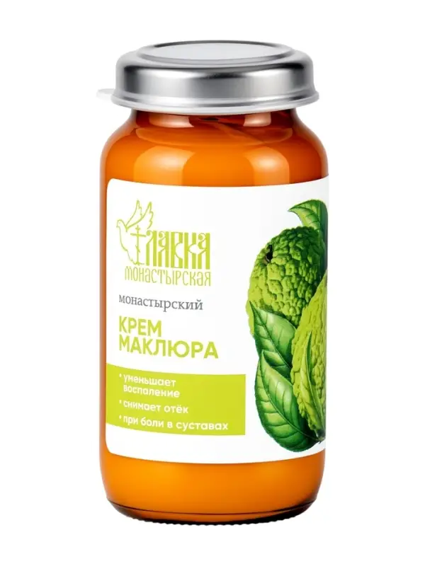 Крем &laquo;Маклюра&raquo; &laquo;Монастырская лавка&raquo; стекло, 30 мл