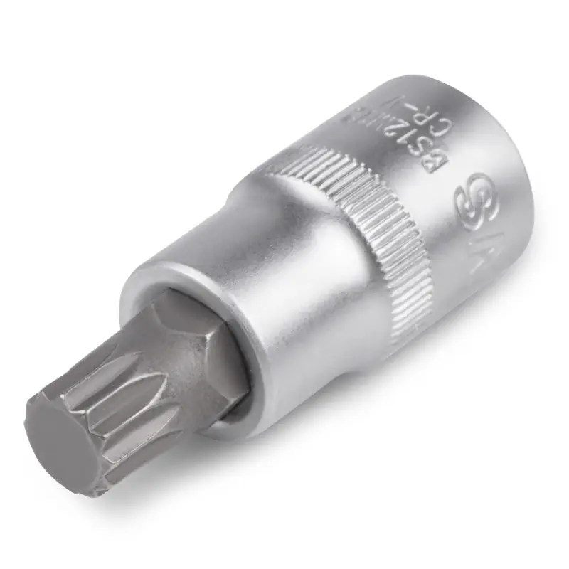 Головка со вставкой 1/2" SPLINE (M12, L=55 мм) AVS BS12M12