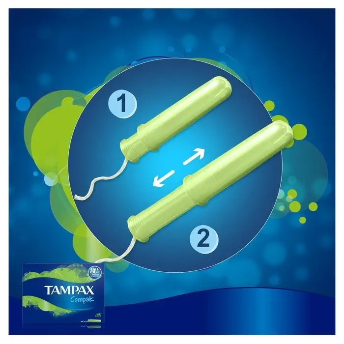 Тампоны &laquo;Tampax&raquo; Compak Super, с аппликатором 16 шт.