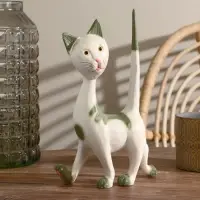 Сувенир дерево "Кошечка" с серым 17х27х7 см Сувенир дерево "Кошечка" с серым 17х27х7 см