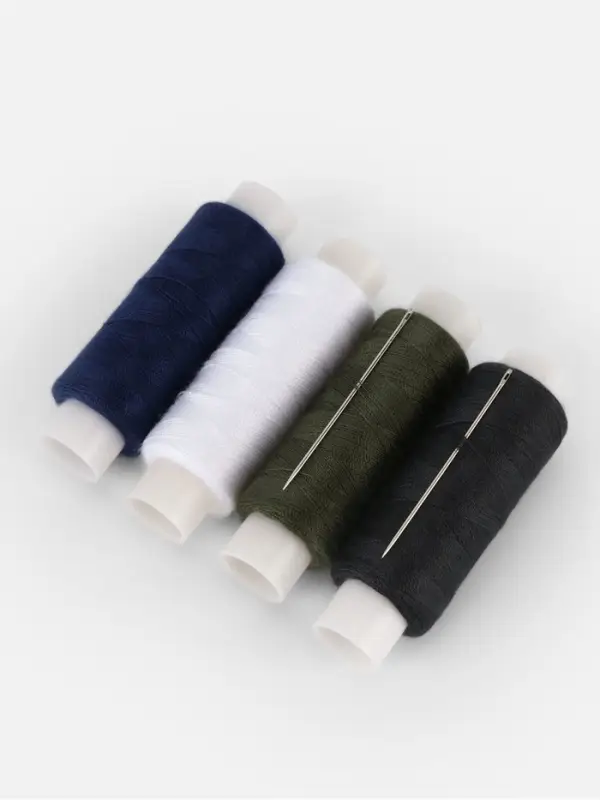 Набор &laquo;Армейский&raquo;, 45ЛЛ, 150 м, нитки 4 шт., иголки 2 шт., разноцветный