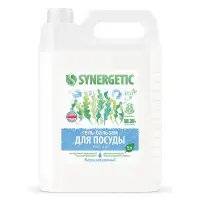 Средство для мытья посуды Synergetic &laquo;Pure 0%&raquo;, биоразлагаемое, гель-бальзам, 5 л