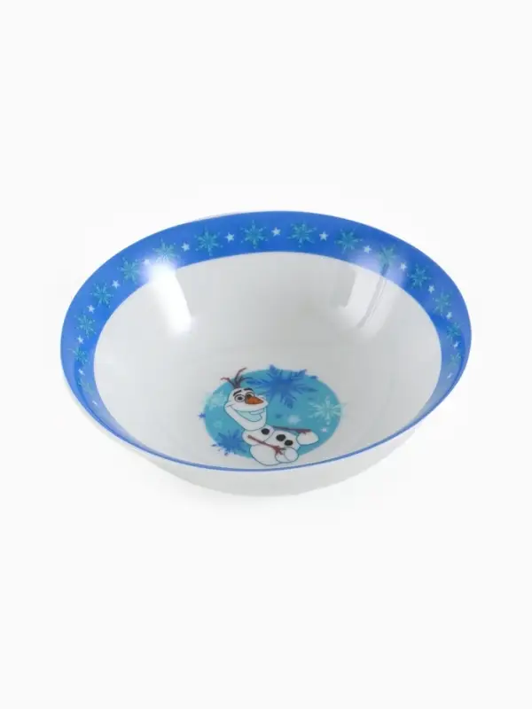 Набор посуды керамической детской, 3 предмета: кружка 200 мл, тарелка 19 см, салатник 250 мл, Холодное сердце