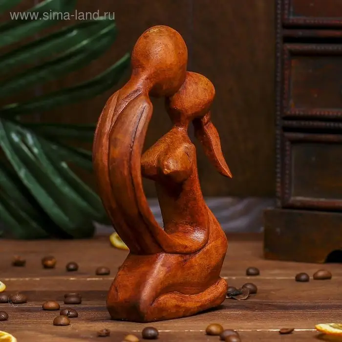 Сувенир дерево Сувенир дерево "Поцелуй" 15х9х3,5 см