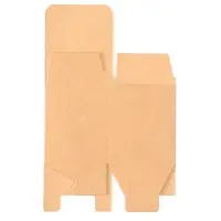 Коробка складная крафт 6,5х6х7,5 см