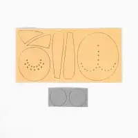 Набор для создания игрушки из фетра "Котик"