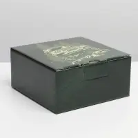 Коробка подарочная сборная, упаковка, &laquo;Джип&raquo;, 15 х 15 х 7 см