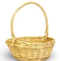 Набор корзин 3 шт ИВА 33x33x13 28x28x11 22x22x11 см ПЛЕТ ручка h=20/18/16 см