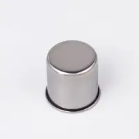 Стопка, 70 мл, 5×5×4.3 см, внутренний диаметр 4.5 см, нержавеющая сталь