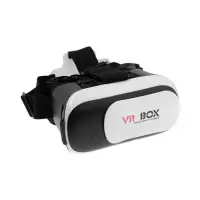 3D Очки виртуальной реальности Luazon VR-2, смартфоны до 6.5" (75&times;160 мм), чёрно-белые