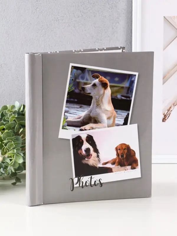 Фотоальбом 10 магнитных листов Фотоальбом 10 магнитных листов "Друзья" 23X28см, пер-т внутр.спираль