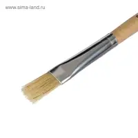 Кисть щетина № 12, плоская