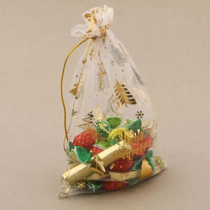 Мешочек подарочный органза «С Новым счастьем!», 16 х 24 см +/- 1.5 см Мешочек подарочный органза «С Новым счастьем!», 16 х 24 см +/- 1.5 см