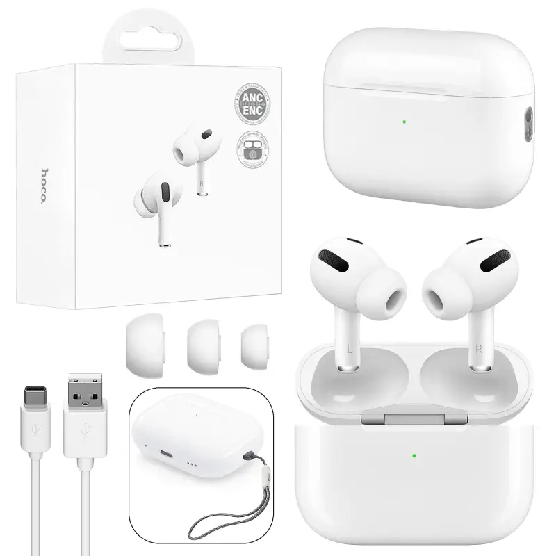 Гарнитура EW69 Wireless Headset 5.4 ANC+ENC HOCO белая Гарнитура EW69 Wireless Headset 5.4 ANC+ENC HOCO белая