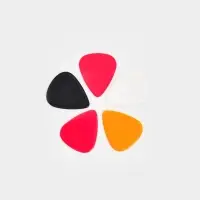 Набор медиаторов для гитары, 5 шт., толщина 0.71-1.5