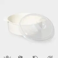 Кастрюля для СВЧ-печи, 1.2 л, пластик, МИКС