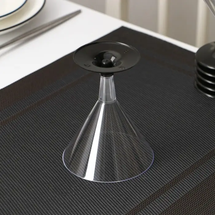 Бокал пластиковый одноразовый для мартини «Бокалисто», 100 мл, 6 шт/уп, цвет прозрачный