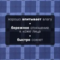 Платки носовые мужские &laquo;Этель&raquo;, 30&times;30 см, набор 12 шт., 100% хлопок, синие, рисунок МИКС