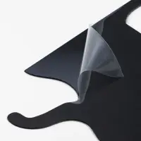 Зеркало настенное &laquo;Котики&raquo;, акриловое, 8 шт., на клеевой основе, разный размер, чёрное