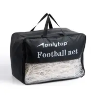 Сетка футбольная ONLYTOP, 7.32&times;2.44 м, нить 3 мм, 2 шт.