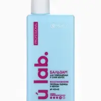 Профессиональный восстанавливающий бальзам для сухих и пористых волос с кератином и протеинами пшеницы, 250 мл ULAB