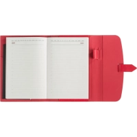 Ежедневник недатированныйА5 Senate красный 272 стр. 3-213/01