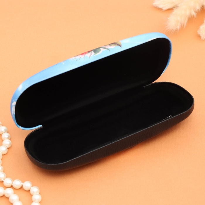 Очечник Очечник "Букет на голубом", 17х7 см