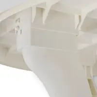 Стол садовый &laquo;Атлант&raquo;, 80&times;80&times;76.5 см, круглый, пластиковый, белый