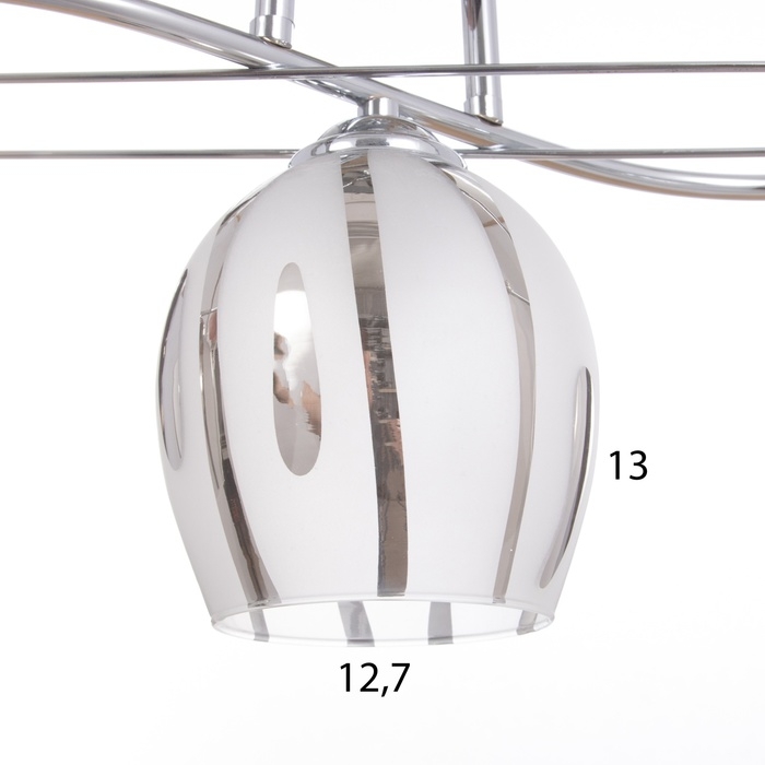 Люстра Люстра "Дэйл" 3х40Вт Е27 Хром МОДЕЛЬ: 2612372