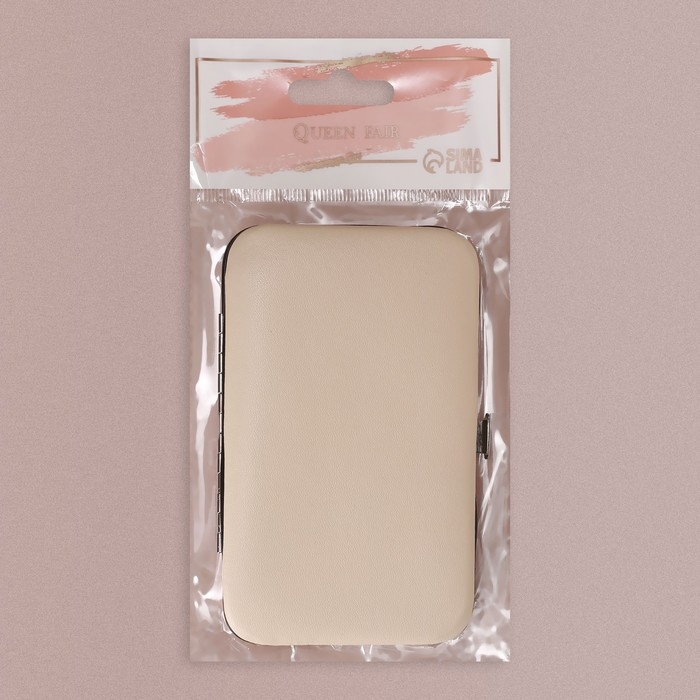 Набор маникюрный, 8 предметов, в футляре, цвет МИКС Набор маникюрный, 8 предметов, в футляре, цвет МИКС