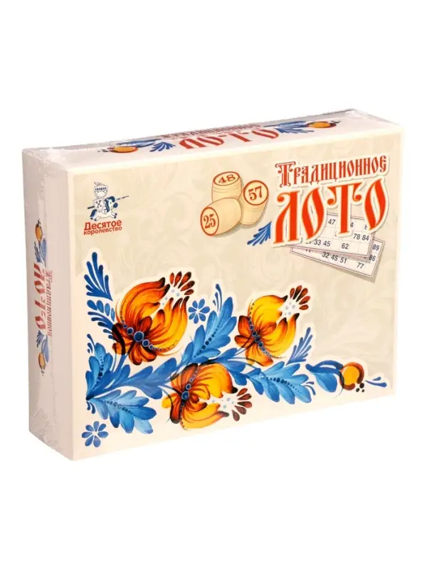 Лото Русское &laquo;Традиционное&raquo;, деревянные бочонки