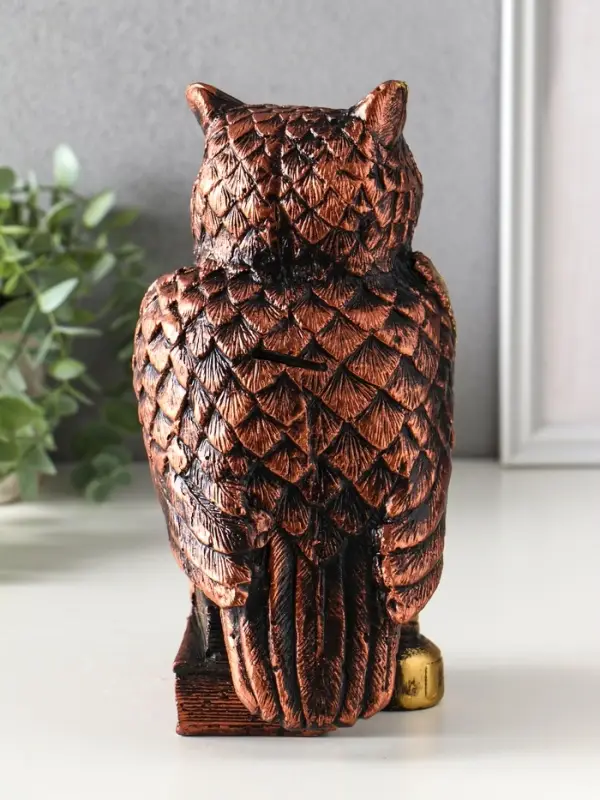 Копилка "Филин учёный" 24х12х13,5 см