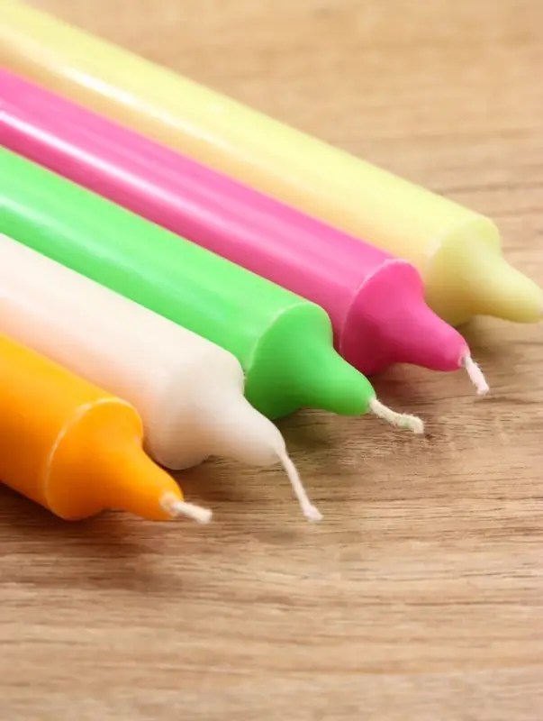 Свеча Свеча "Классика" 2х2х17 см МИКС