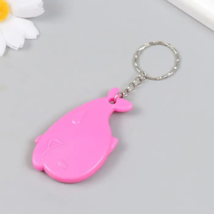 Брелок пластик канцелярский нож  Брелок пластик канцелярский нож "Китёнок" МИКС 3,5х6,5 см