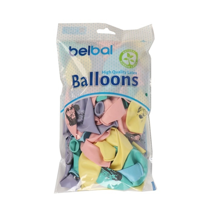 Шар латексный 14" &laquo;Аниме&raquo;, набор 50 шт.