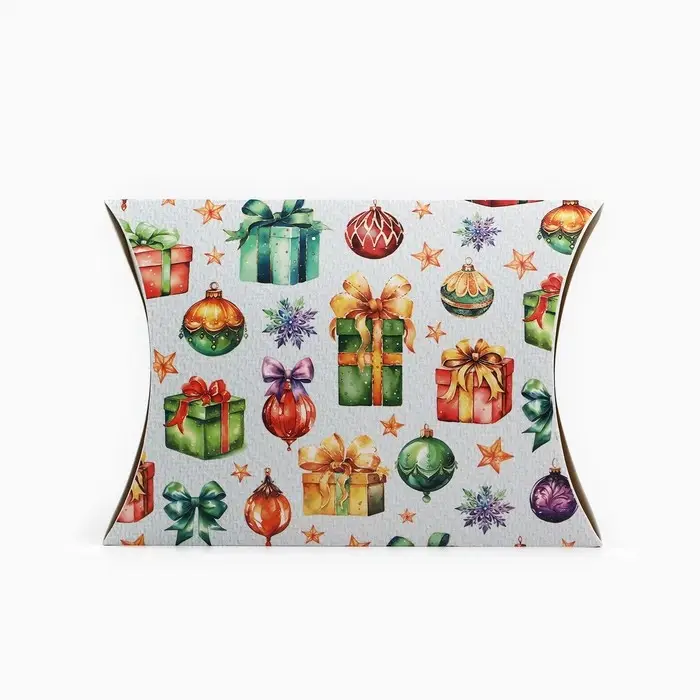 Коробка новогодняя складная фигурная «Подарки», 19 х 14 х 4 см Коробка новогодняя складная фигурная «Подарки», 19 х 14 х 4 см