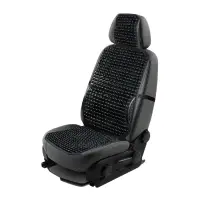 Накидка массажная AVS M2410BP-BL (большая с поддержкой) шарики (Черный), 1 шт.